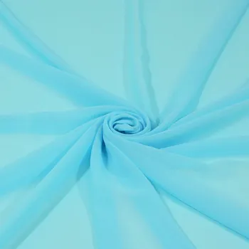 Šifon 068 světle modrý, š.145