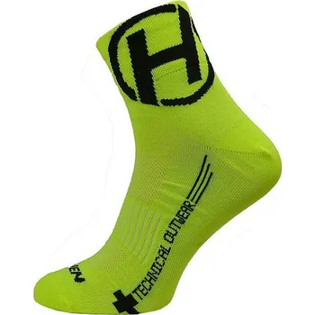 Pánské termo ponožky Haven Ponožky Haven Lite Silver Neo yellow/black - 2 páry 40-41