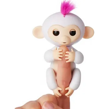 Figurka WowWee Fingerlings Opička Sophie bílá