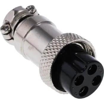 Elektrická zásuvka Konektor MIC16 4pin zásuvka na kabel