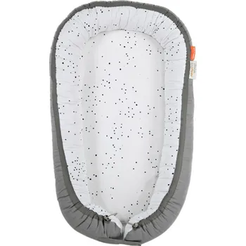 Hnízdečko pro miminko Done by Deer Hnízdo Dreamy Dots šedé