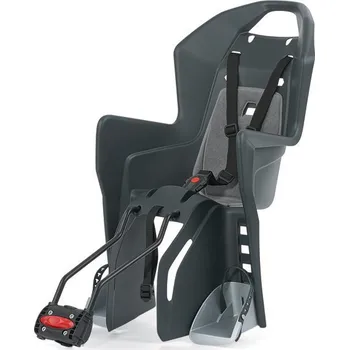 cyklosedačka Dětská sedačka POLISPORT Koolah 29" černá/šedá