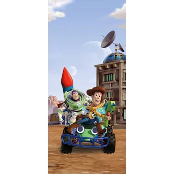 Fototapeta FTDN V 5439 Dětská vliesová fototapeta dveřní Toy story 1, velikost 90 x 202 cm