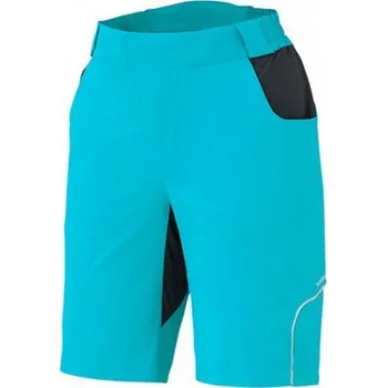 Dámské kalhoty Kalhoty krátké dámské Shimano Touring emerald green Barva: modrozelená, Velikost: S
