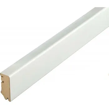 Průmyslové lepidlo Lišta obvodová bílá 630 mdf 16x40x2400 mm