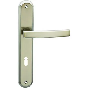 Dveřní kování Cobra Gabri klika/klika BB72 OCN chrom lesklý/nikl matný