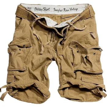 SURPLUS Kraťasy SURPLUS DIVISION khaki