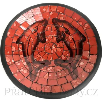 Mísa Talíř Terracota - Delfín skleněná Mozaika / Č205