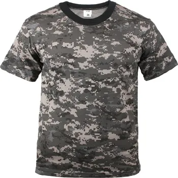 Pánské tričko MMB Tričko ARMY digital midnight grey camo
