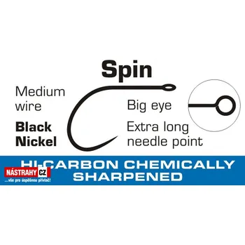 Rybářský háček BL háček HANÁK H 15 SBL - #6, 25 ks