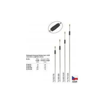 Tyč na sprchový závěs Sona Teleskopická univerzální tyč TU 65/105 cm