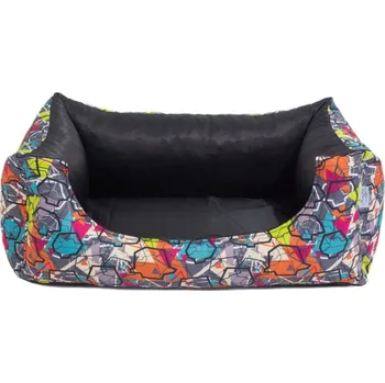 Pelíšek pro psa Rajen pelíšek s okrajem pro psa K2 75x50cm, motiv P-17