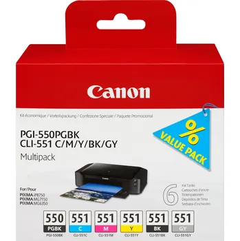 Originální Canon PGI-550 + CLI-551 (6496B005)