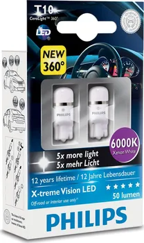 Autožárovka LED autožárovky T10 127996KX2 Philips