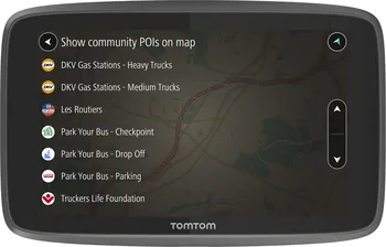 GPS navigace Tomtom Go Professional 6250