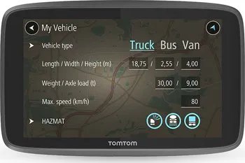 GPS navigace TomTom Go Professional 6200