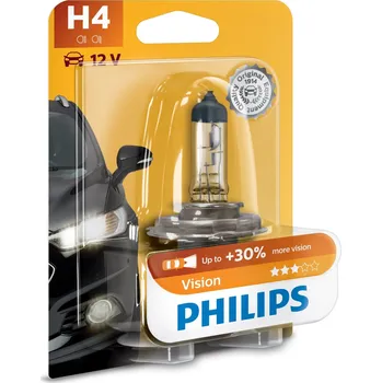Autožárovka Philips H4 Vision (12342PRB1)