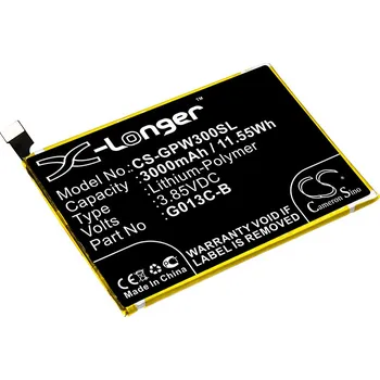 Baterie pro mobilní telefon Baterie Cameron Sino CS-GPW300SL za Google 823-00086-01 - neoriginální
