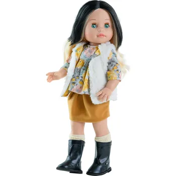 Panenka Realistická panenka Bianca v kožíšku od f. Paola Reina (Soy Tú - Paola Reina 42 cm)