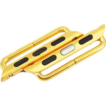 Ostatní příslušenství k chytrým hodinkám eses Magnetický konektor 38mm, 40mm, 41mm pro Apple Watch - 2 kusy, zlatý