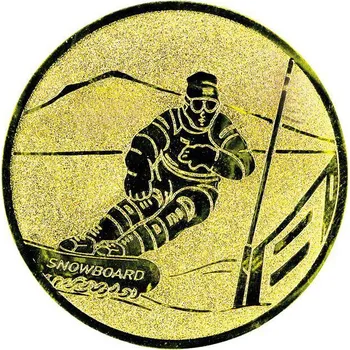 0358 Emblém snowboard
