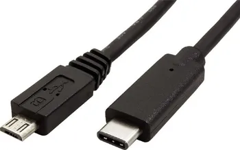 Datový kabel Roline USB 2.0 micro USB 1 m černý