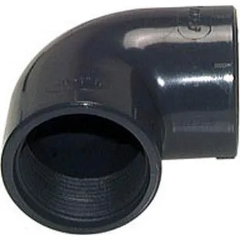 Koleno 90° lepení-vnitřní závit PVC 63 mm x 2"