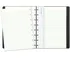 Zápisník Filofax Notebook Saffiano A5 Metallic stříbrný