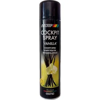 Čistič plastových dílů Motip Cockpit sprej vanilka 600 ml