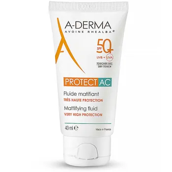 Přípravek na opalování A-Derma Protect Fluid SPF 50+ 40 ml