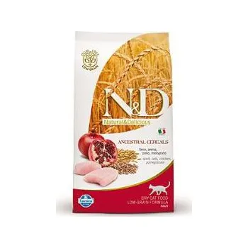 Krmivo pro kočku 2ks N&D Low Grain CAT Adult Chicken & Pomegranate 300g