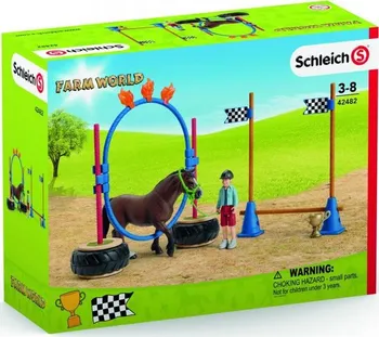 Figurka Scheich 42482 Závod v agility pro poníky