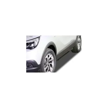 Tuning RDX Racedesign prahové lišty Slim (ABS plast lesklý černý) Opel Crossland -- od roku výroby 2017- SLEVA 19%