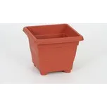 Plastia Květináč čtverec BEGONIA 50 x 50 cm Terakota
