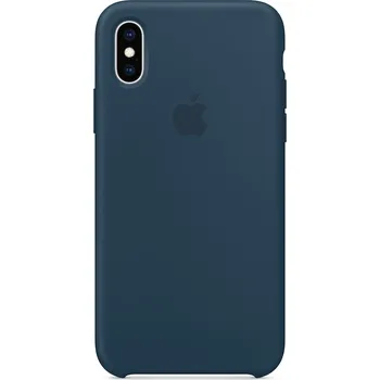 Pouzdro na mobilní telefon Apple Silicone Case pro Apple iPhone XS Pacific Green