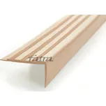 Fatra Plastová schodová hrana světle hnědá H1891 533