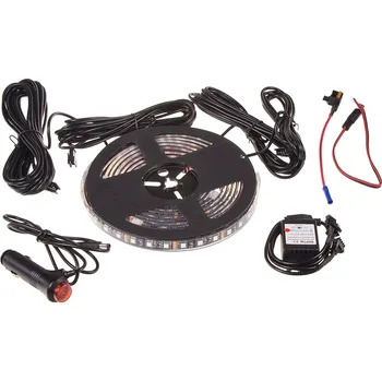 LED páska LED podsvětlení vnitřní/vnější RGB 12V, bluetooth, pásek (95RGB-SET06)