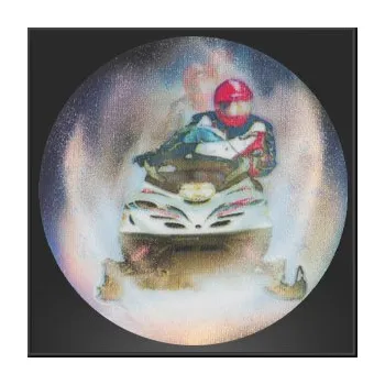 BE7090 Emblém sněžný skútr