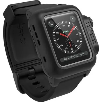Příslušenství k chytrým hodinkám Recenze Catalyst Waterproof vodotěsné pouzdro pro Apple Watch 2/3 42 mm černé