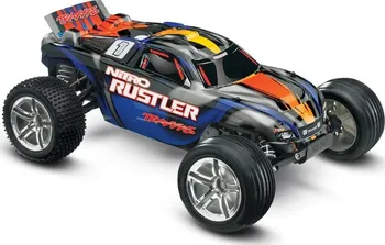 RC model auta Traxxas Nitro Rustler TQi RTR 1:10