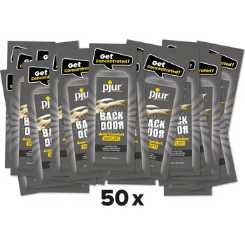Lubrikační gel Pjur BACK DOOR Anal Comfort Serum 1,5ml 50 pack