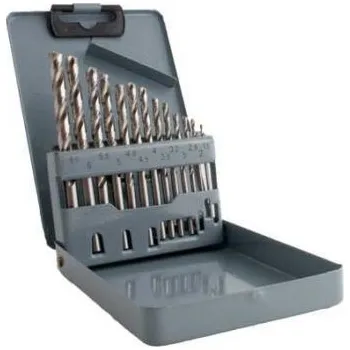 Vrták Sada vrtáků HSS-G vybrušované 13 ks (1,5 - 6,5 mm) plech