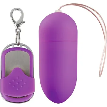 Shots Toys 10 Speed Remote Vibrating Egg Big Purple