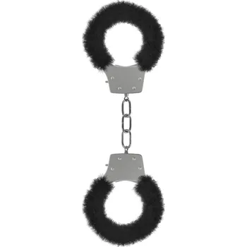 Ouch! Pleasure Handcuffs Furry Black