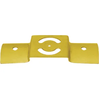 Tesařské kování Spojka kulatých trámů 200 x 58 mm LBO 3 zinek žlutý