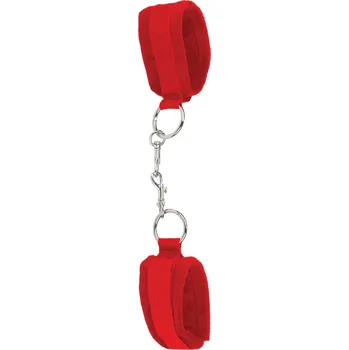 Ouch! Velcro Cuffs Red