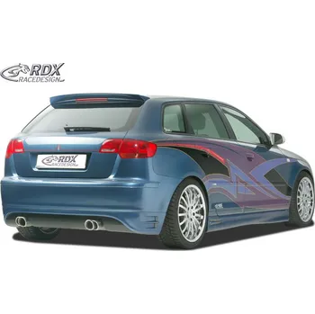 Nárazník Zadní spoiler pod nárazník RDX AUDI A3 8P Sportback -2008