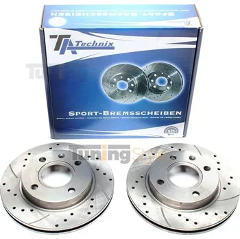 Brzdový systém Sportovní brzdové kotouče TATechnix-Přední 239,7mm Ford Escort V-VII,Fiesta III+IV,Puma,Ka