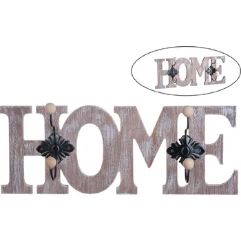 Ramínko Prodex Import Dřevěný věšák HOME
