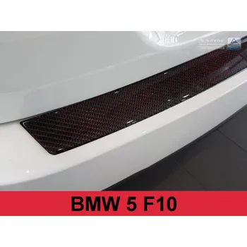 Lišta karosérie Nerezová ochranná lišta zadního nárazníku BMW 5/F11 TOURING 2010-